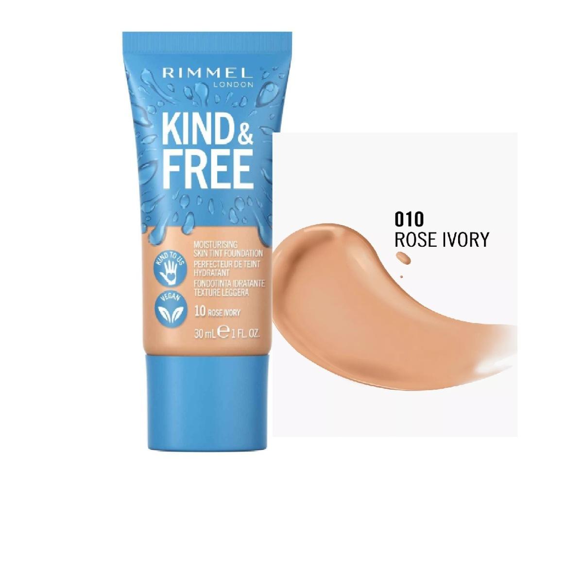 Rimmel Kind & Free Foundation - 10 Rose Ivory