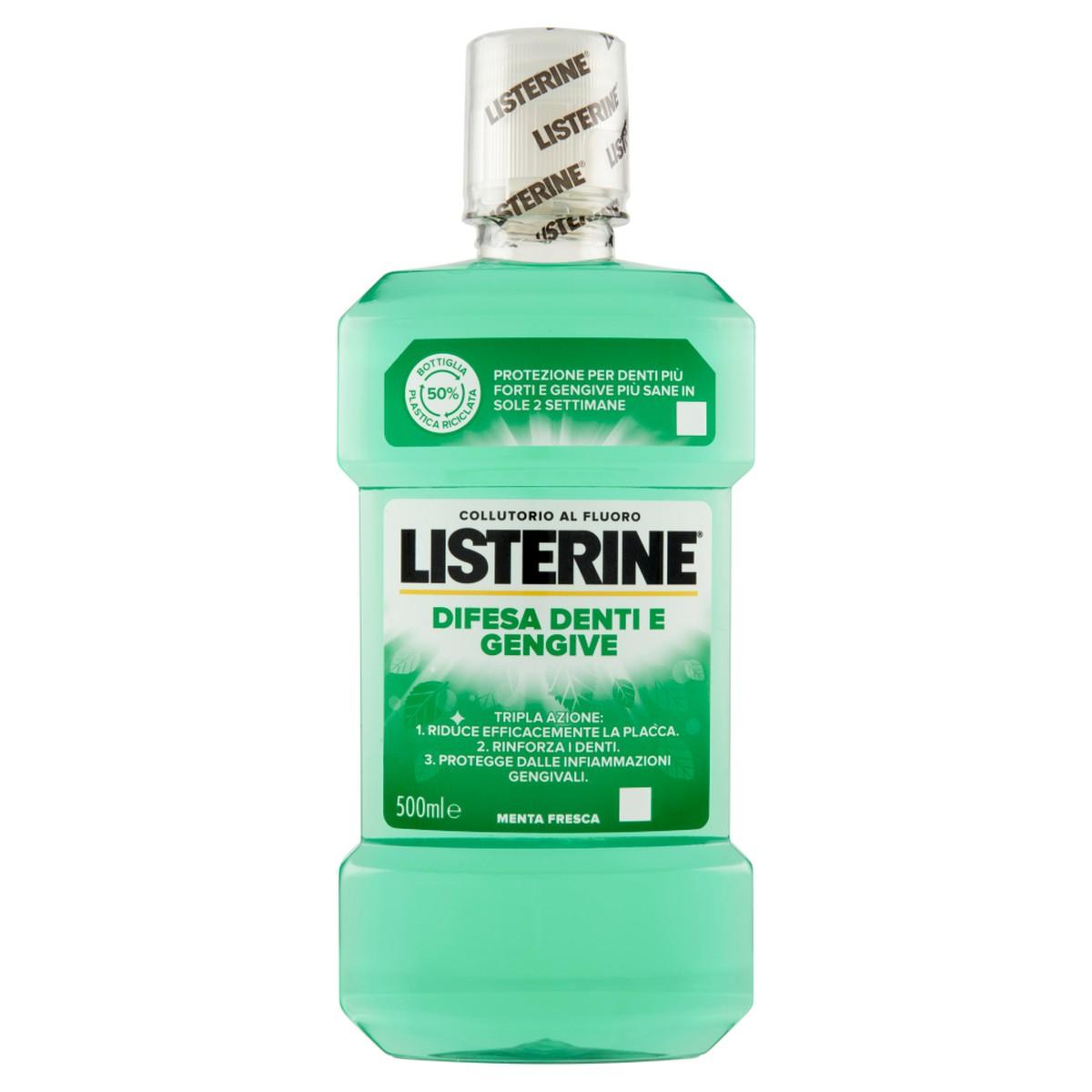 Listerine Difesa Denti e Gengive Collutorio 500ml