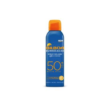 Bilboa Burrocacao Spray Solare SPF50+ con Vitamina C - 150ml