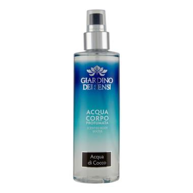 Giardino dei Sensi Acqua Profumata al Cocco 200 ml  Fragranza Tropicale per una Pelle Delicatamente Profumata