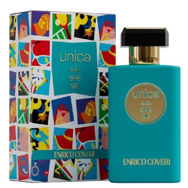 Enrico Coveri Unic Me  Eau de Parfum 100 ml. Profumo Unisex Fruttato-Floreale con Note Ambrate e Muschiate