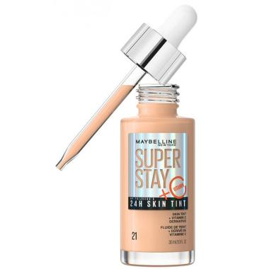 Maybelline Superstay 24H Skin Tint 21 - Fondotinta Siero Illuminante con Vitamina C