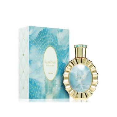 Lattafa Victoria Eau de Parfum 100ml, Profumo Unisex Gourmand, Fragranza Torta al Limone, Meringa e Vaniglia