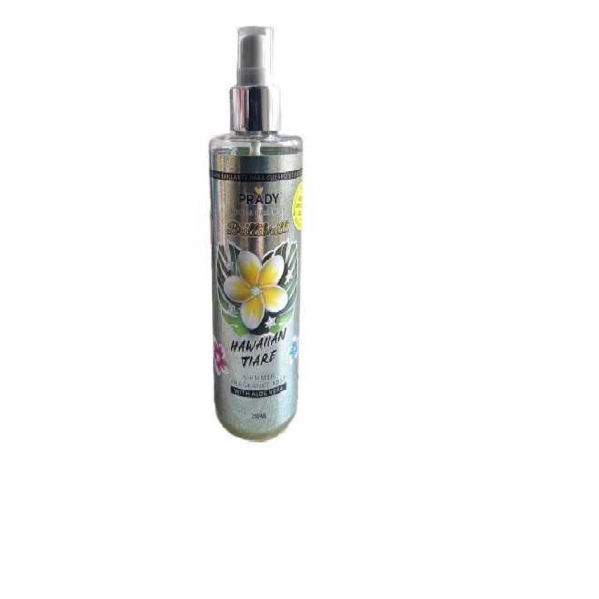 Prady Body & Hair Shimmer Mist Hawaiian Tiare 250ml - Profumo Corpo Capelli con Brillanti