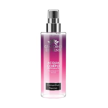 Giardino dei Sensi Acqua Profumata Corpo Osmanthus e Narciso - Body Mist Floreale e Seducente
