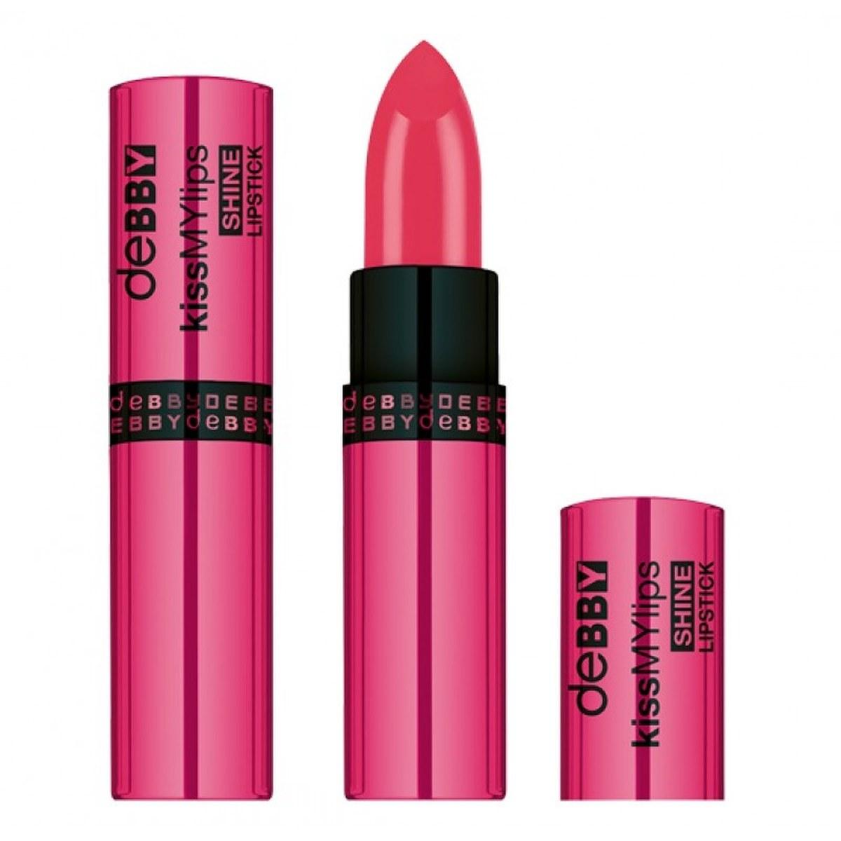 Debby Kiss My Lips Shine N.04 Fucsia - Rossetto Brillante Effetto Bagnato