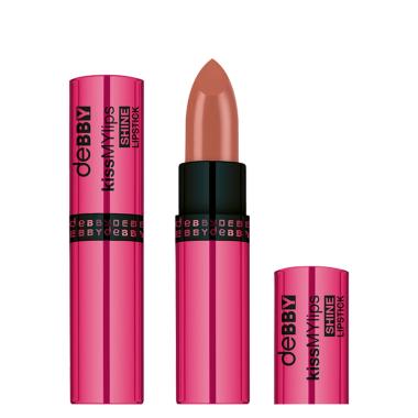 Debby Kiss My Lips Shine 01 Nude - Rossetto Idratante e Luminoso