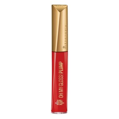 Rimmel Oh My Gloss! Plump 500 Saucy - Lucidalabbra Rimpolpante Rosso