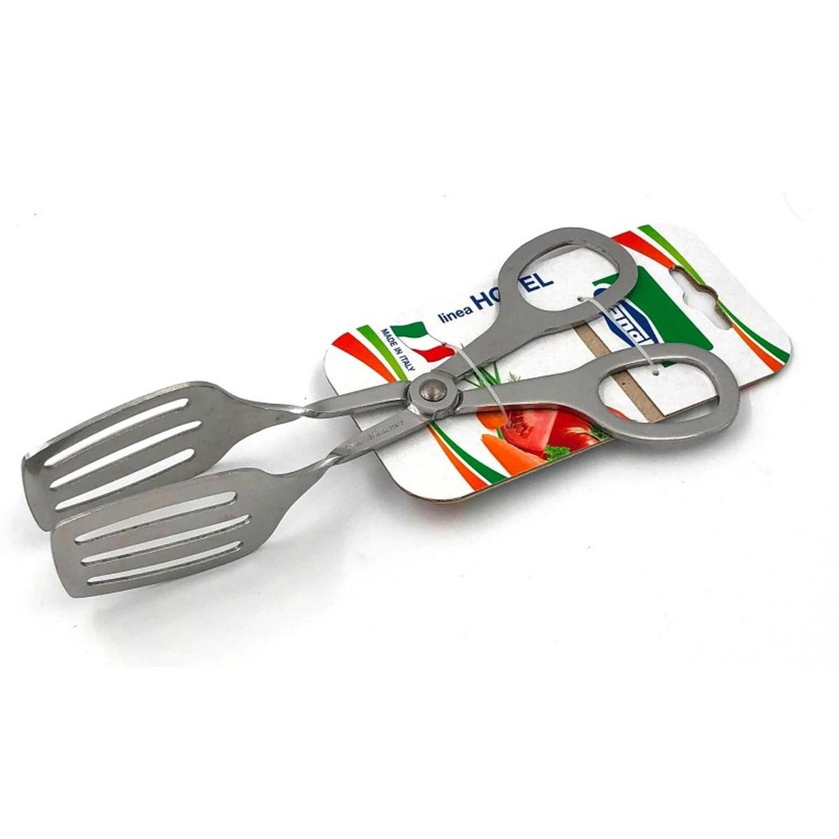 Pinza per Dolci a Forbice Hotel in Acciaio Inox - Utensile Professionale per Pasticceria e Buffet