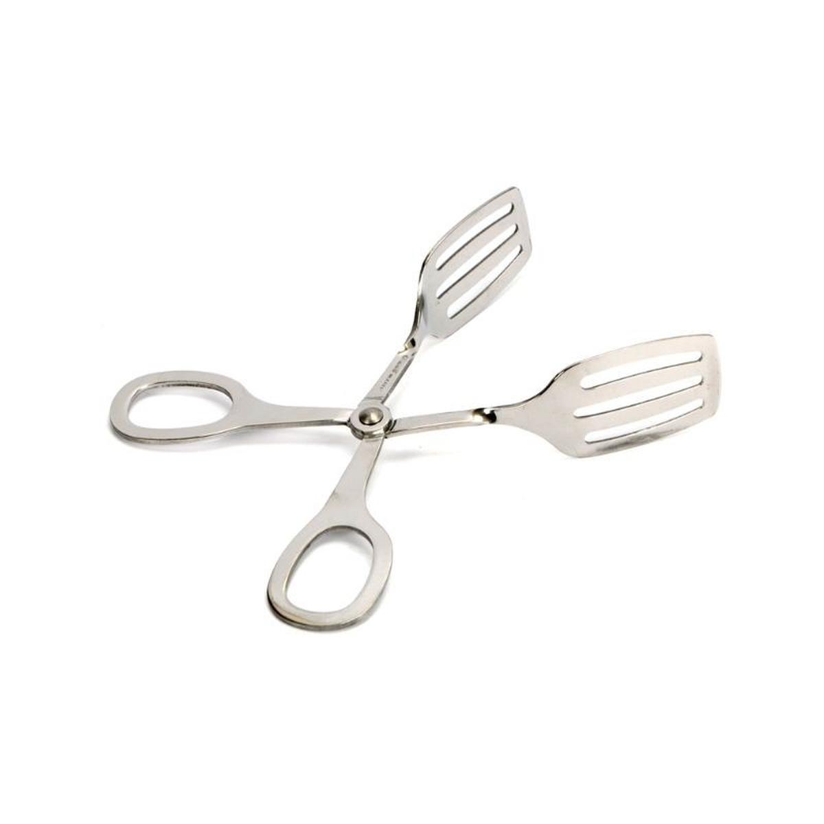 Pinza per Dolci a Forbice Hotel in Acciaio Inox - Utensile Professionale per Pasticceria e Buffet