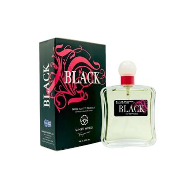 Sunset World Black. Profumo Donna EDT 100ml. Floreale Legnoso Orientale