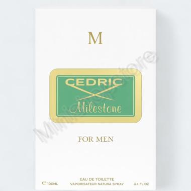Cedric Milestone Profumo Uomo Montage EDT 100ml. Fragranza Marina Agrumata