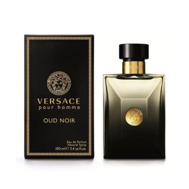 Versace Oud Noir Eau de Parfum 100ml Spray. Fragranza Maschile Orientale Legnosa