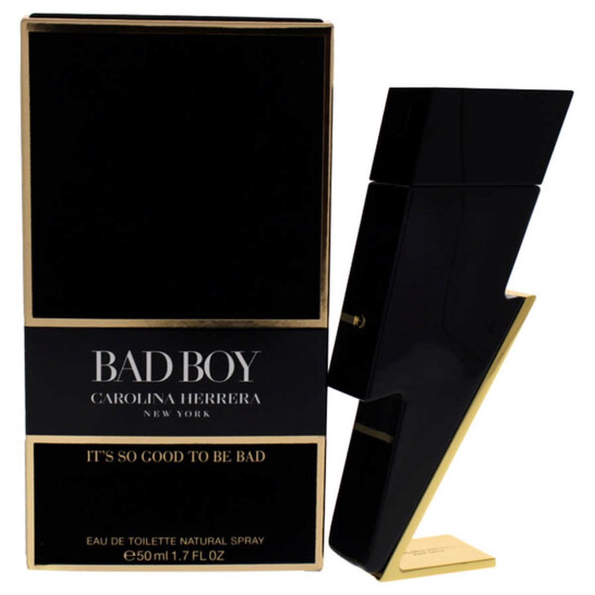 Carolina Herrera Bad Boy Eau de Toilette 50ml - Profumo Uomo Speziato.