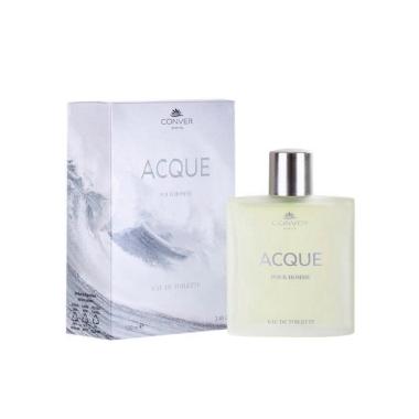 CONVER ACQUE Profumo Uomo EDT 100ml. Fragranza Fresca Acquatica e Agrumata