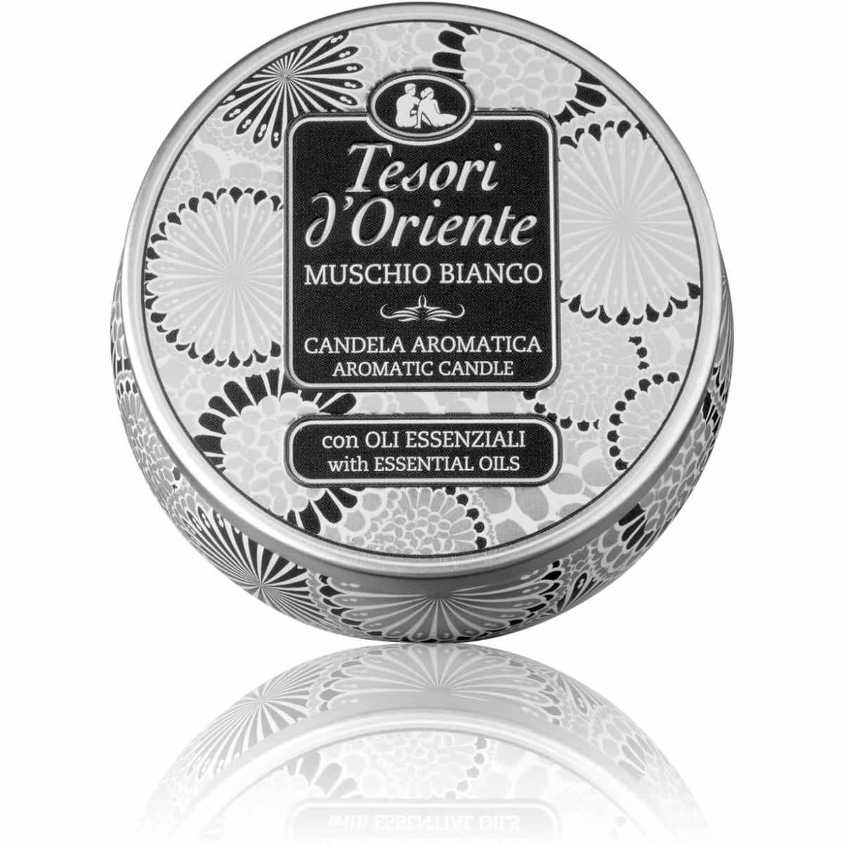 Tesori d'Oriente Muschio Bianco Cofanetto Regalo Donna. Profumo + Doccia crema + Candela aromatica<br />