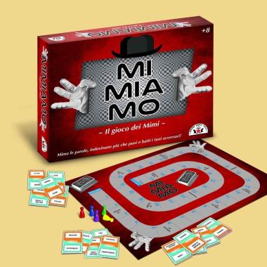 Mimiamo - Il Gioco dei Mimi. Gioco da Tavolo di Società per Feste e Famiglie