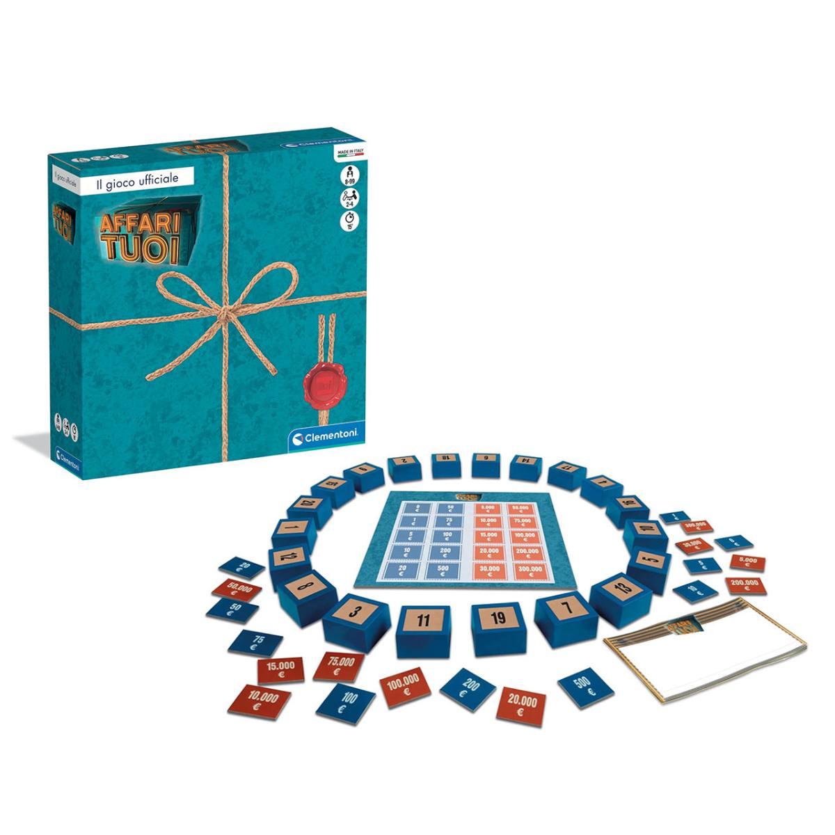 Affari Tuoi - Il Gioco da Tavolo Ufficiale Clementoni Gioco di Società