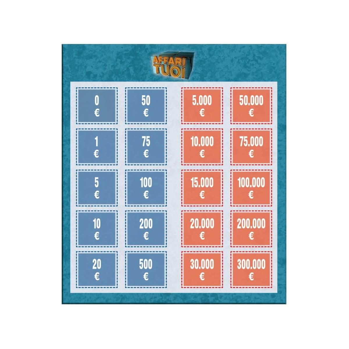 Affari Tuoi - Il Gioco da Tavolo Ufficiale Clementoni Gioco di Società