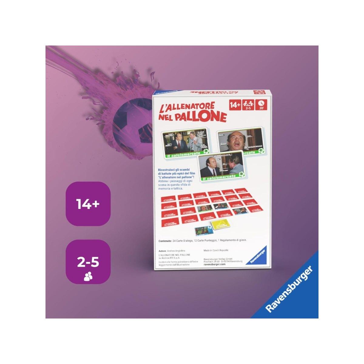 L'Allenatore nel Pallone Gioco di Carte Ufficiale Ravensburger Party Game