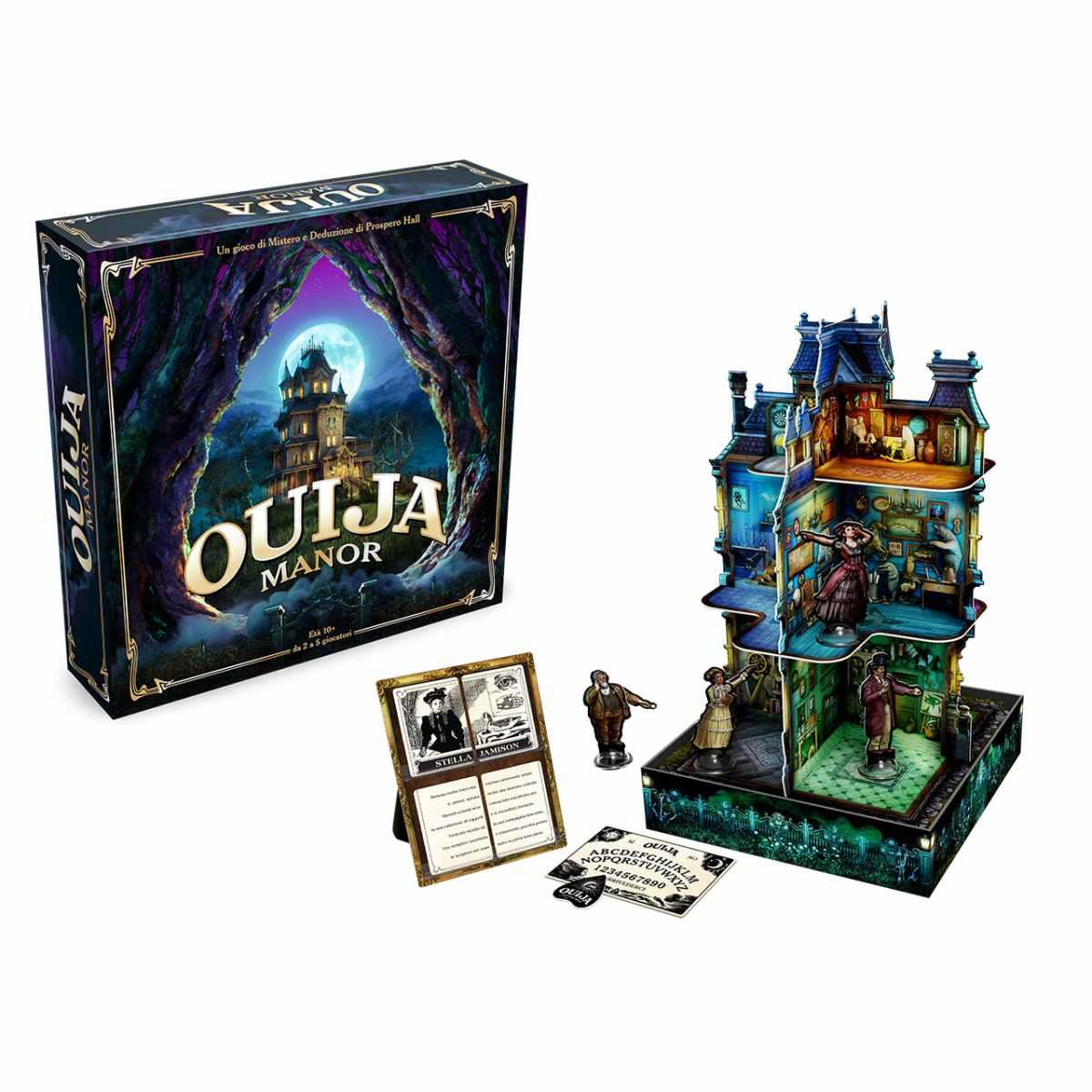Funko Ouija Manor - Gioco da Tavolo di Mistero e Deduzione Cooperativo