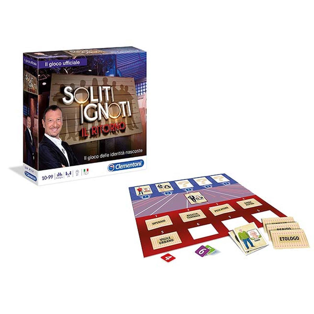 Soliti Ignoti - Il Gioco da Tavolo Ufficiale Clementoni. Gioco di Società