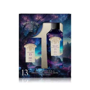 Cofanetto Compagnia delle Indie Peonia e Ambra n.13. Profumo e Crema Corpo