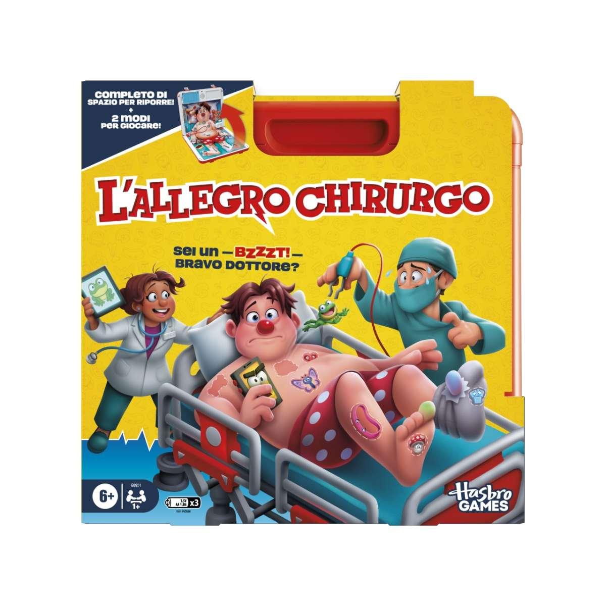 L'allegro Chirurgo Refresh Hasbro - Il Classico Gioco di Abilità per Piccoli Dottori
