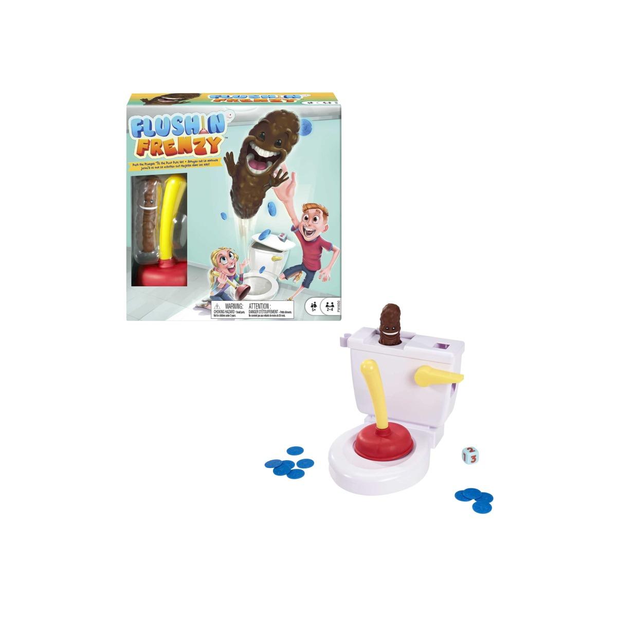 Acchiappa la Cacca (Flushin' Frenzy) Mattel - Il Divertente Gioco di Prontezza per Bambini