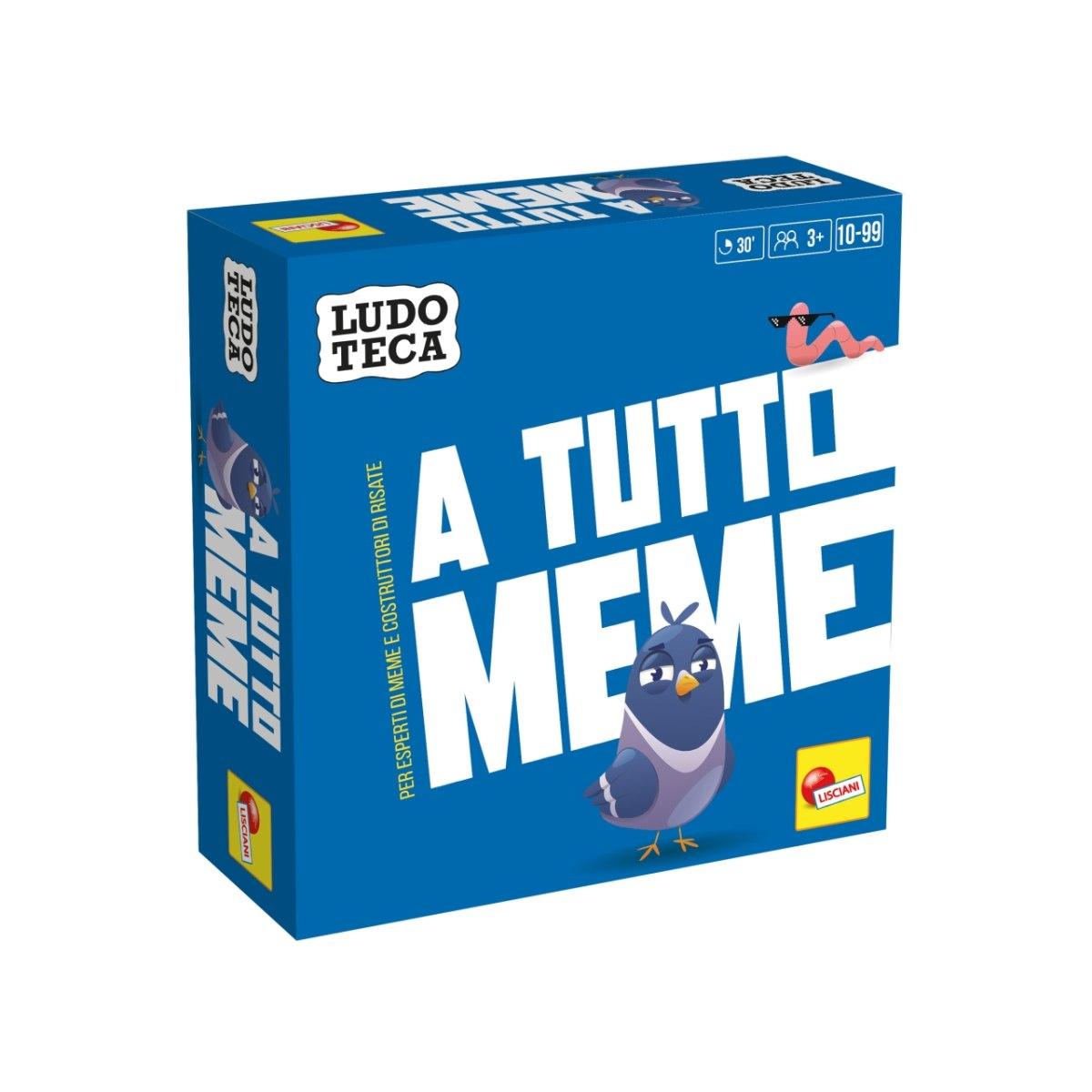 A Tutto Meme Ludoteca Pocket Lisciani - Il Gioco di Carte per Creare i Meme più Divertenti