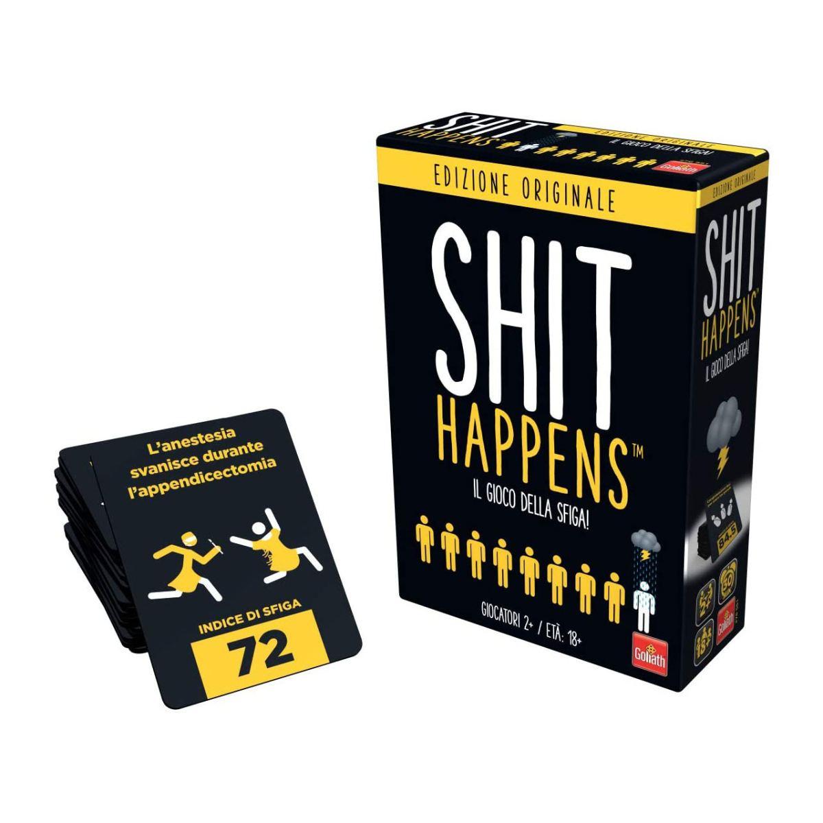 Shit Happens - Il Gioco della Sfiga: Party Game di Carte dall'Umorismo Scorretto (Edizione Italiana)