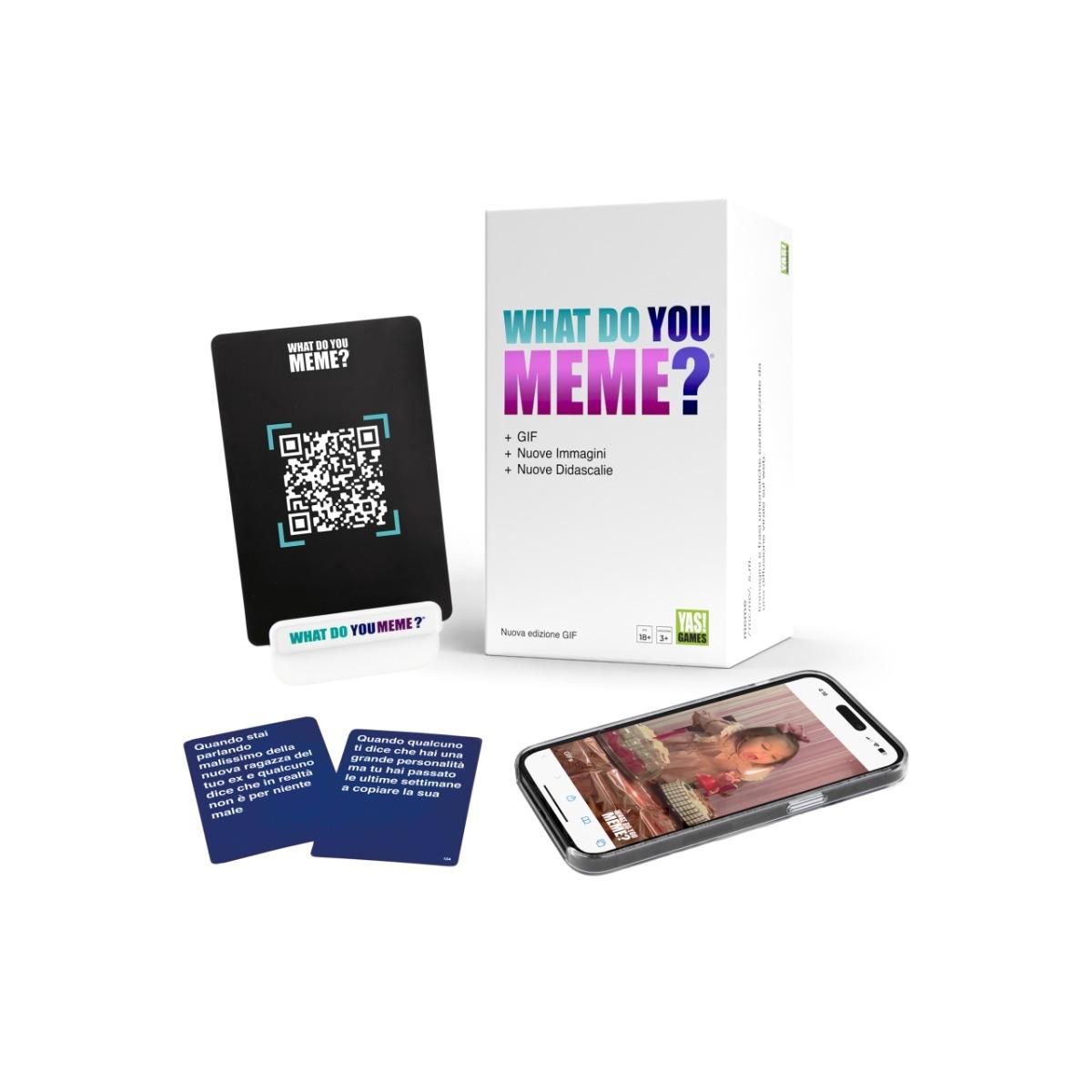 What Do You Meme? Core GIF - Edizione Italiana con Carte Animate QR Code