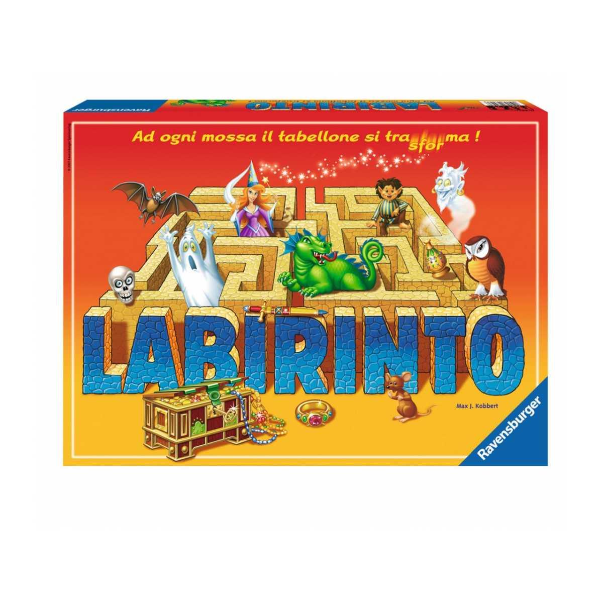 Ravensburger Labirinto Magico - Il Classico Gioco da Tavolo di Strategia per Famiglia