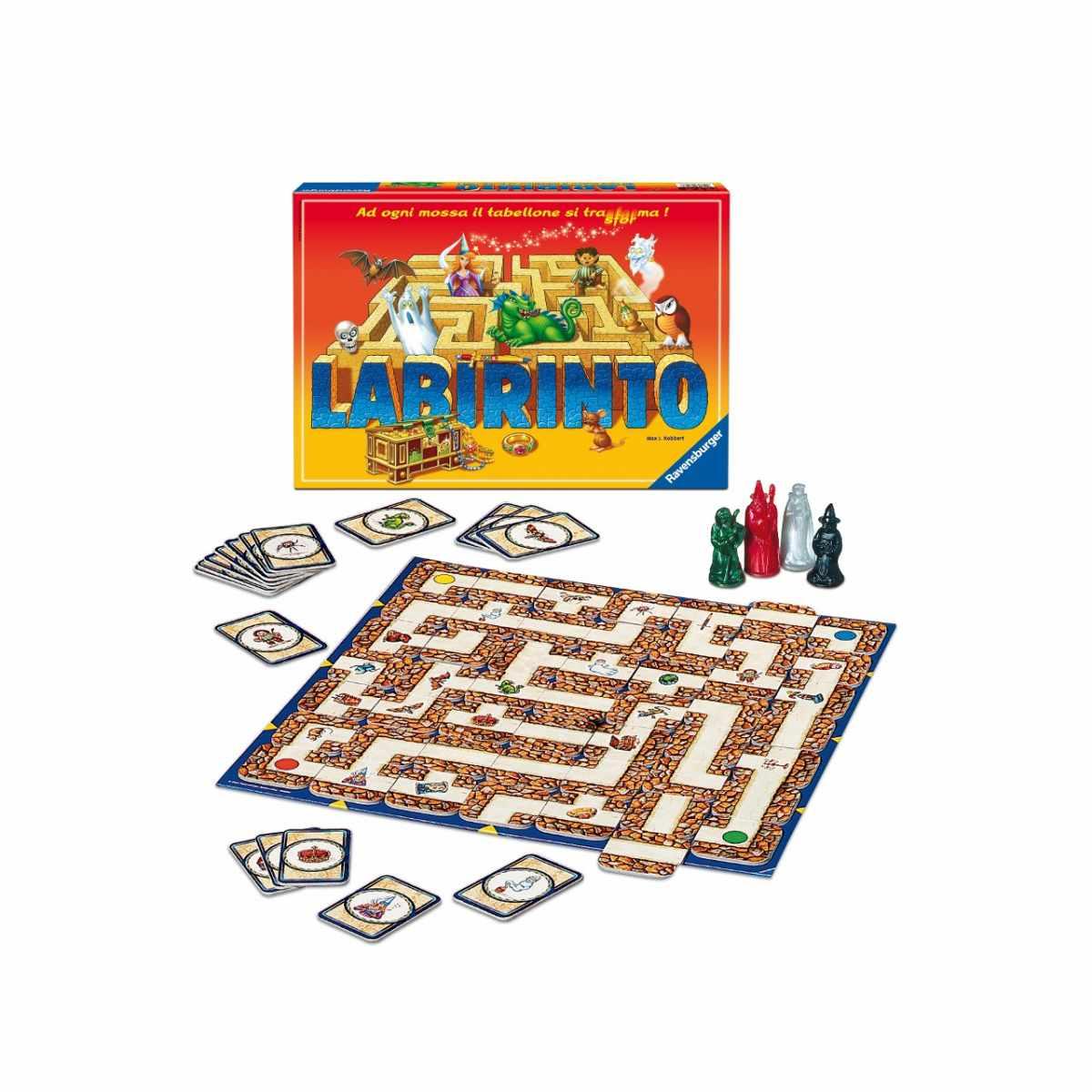 Ravensburger Labirinto Magico - Il Classico Gioco da Tavolo di Strategia per Famiglia