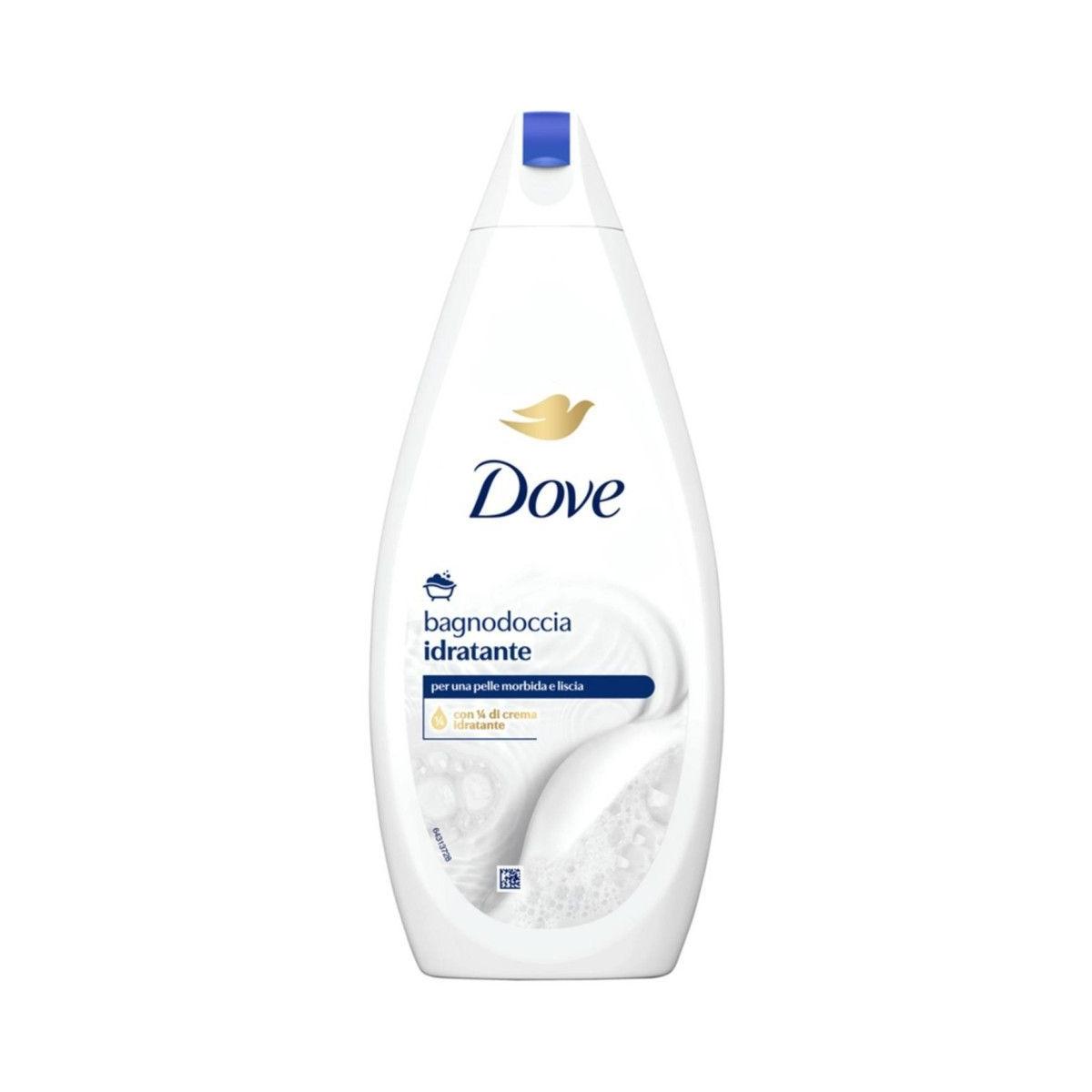 Dove Bagnodoccia Idratante 750ml - Formula Originale con 1/4 di Crema Idratante