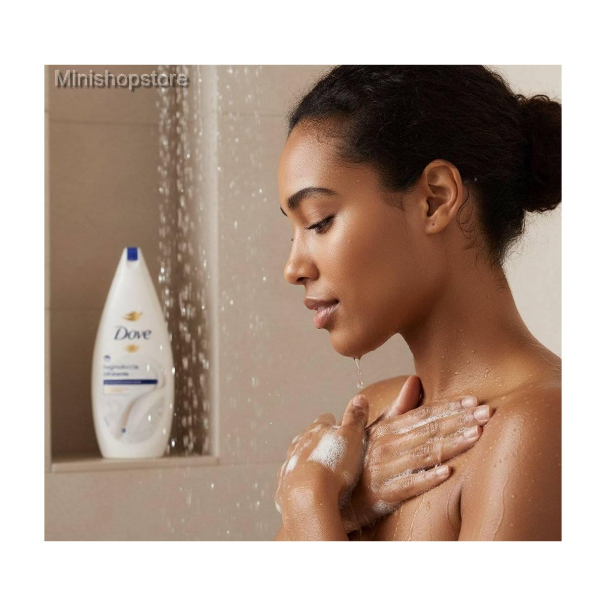 Dove Bagnodoccia Idratante 750ml - Formula Originale con 1/4 di Crema Idratante