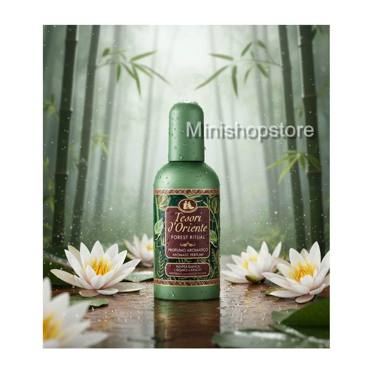 Tesori dOriente Forest Ritual Ninfea Bianca e Legno di Hinoki Profumo Aromatico 100 ml