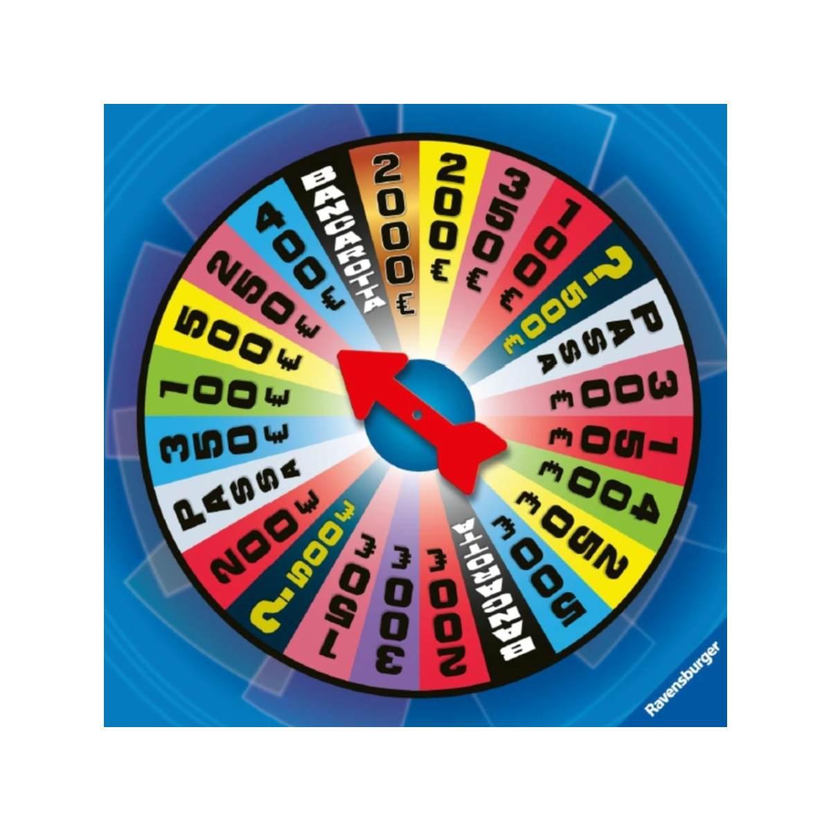 Ravensburger La Ruota della Fortuna Gioco Ufficiale da Tavolo 300+ Frasi