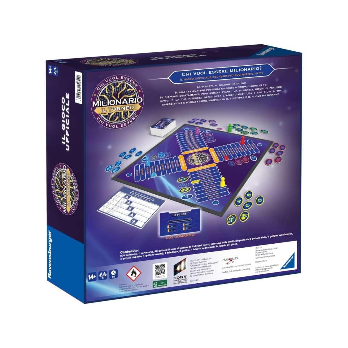 Gioco Chi Vuole Essere Milionario? Ravensburger. Il Gioco Ufficiale