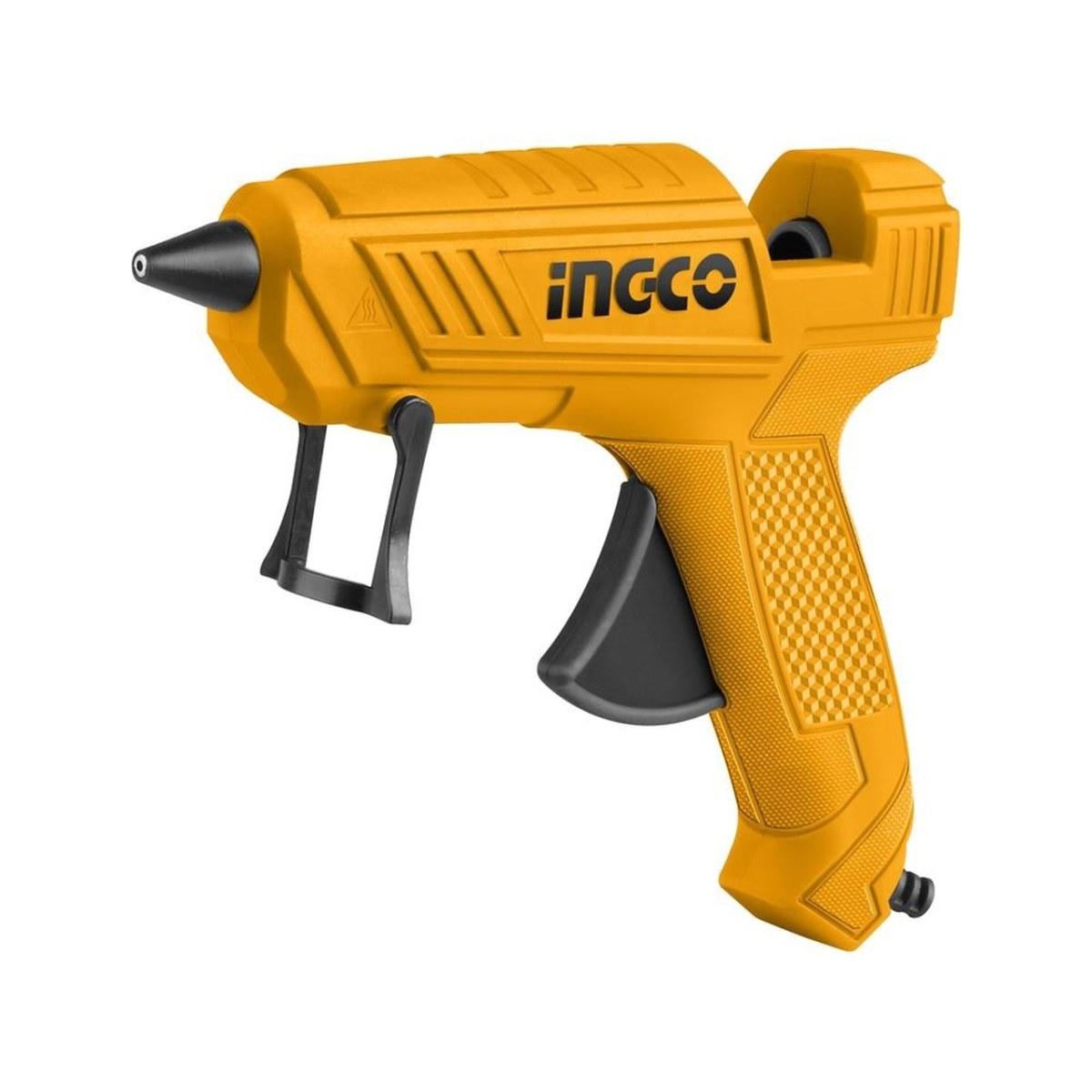 Pistola per Colla a Caldo Ingco 100W con Stick Inclusi per Bricolage