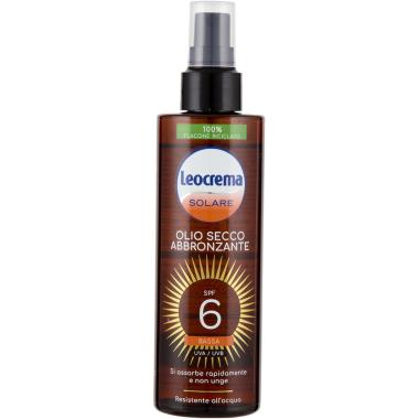 Olio Secco Abbronzante Leocrema SPF6, 200ml Protezione Bassa
