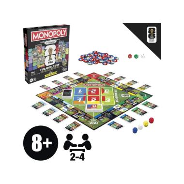 Monopoly FIFA Edition gioco da tavolo per famiglie e amici