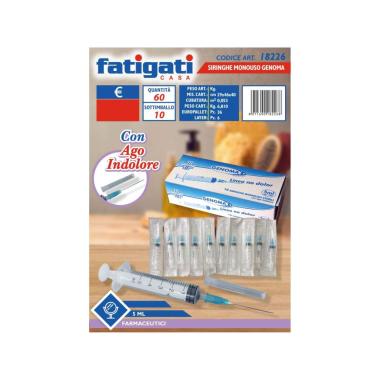 Siringhe genoma no dolor 5ml 23g - la